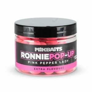 Mikbaits Plovoucí boilie Ronnie pop-up Pink Pepper