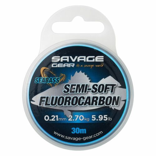 Savage Gear Fluorocarbon Semi-Soft Fluorocarbon Seabass