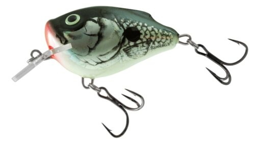 Salmo Wobler SquareBill Floating Holo Grey