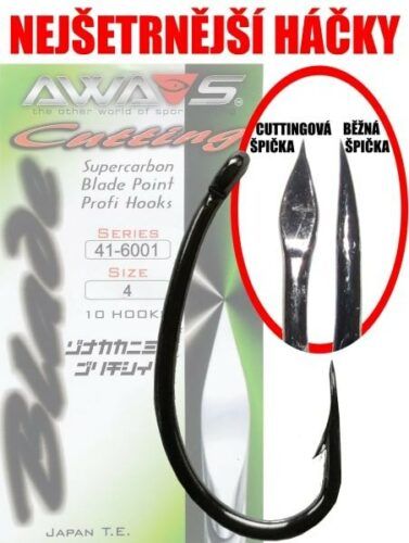 Awa-S Háčky Cutting Blade 6001 Black