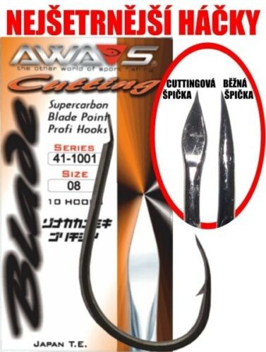 Awa-S Háčky Cutting Blade 1001 Black