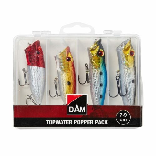 DAM Sada wobleru Topwater Popper Pack