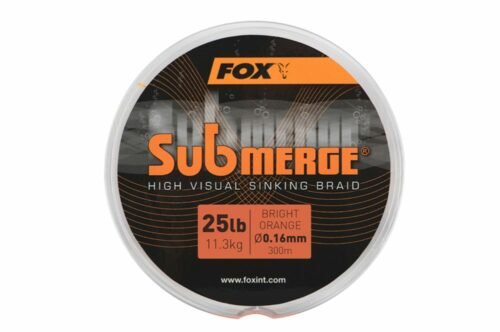 Fox Šňůra Submerge High Visual Orange Sinking