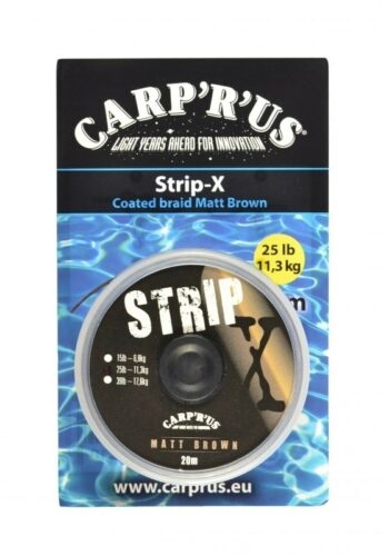 Carp ´R´ Us Potahovaná šňůrka Strip-X Matt