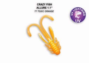 Crazy Fish Gumová Nástraha Allure 77
