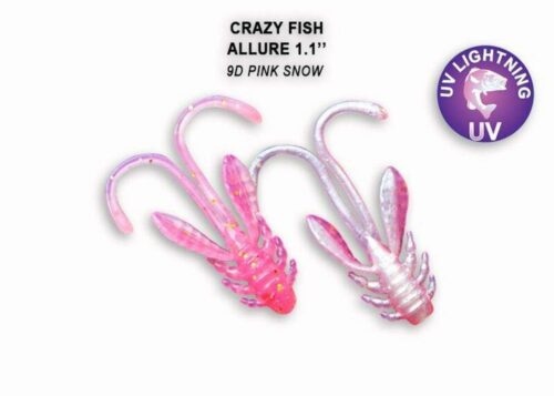 Crazy Fish Gumová Nástraha Allure 9D -