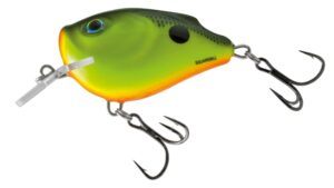 Salmo Wobler SquareBill Floating Chartreuse Shad